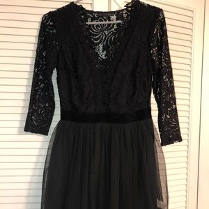 Black Lace Dress